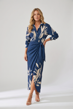Shana | Printed Wrap Dress