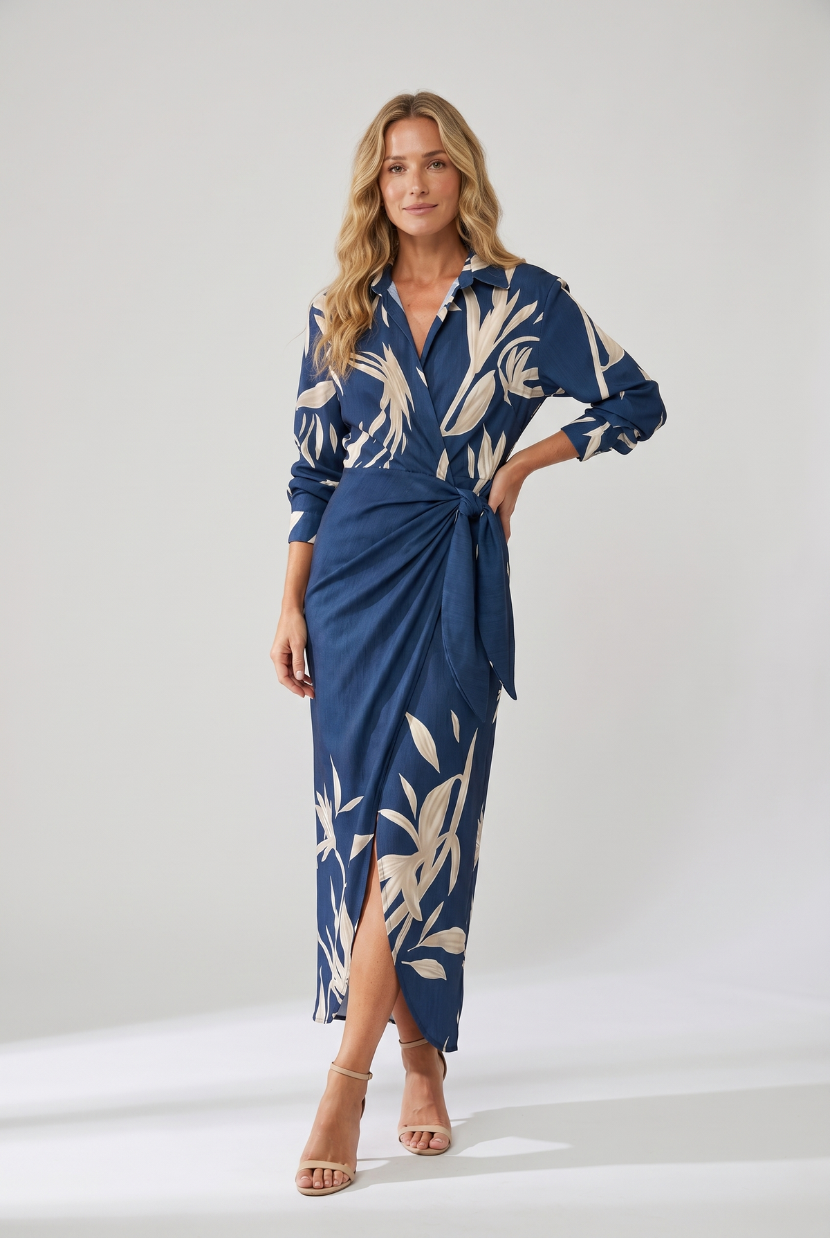 Shana | Printed Wrap Dress