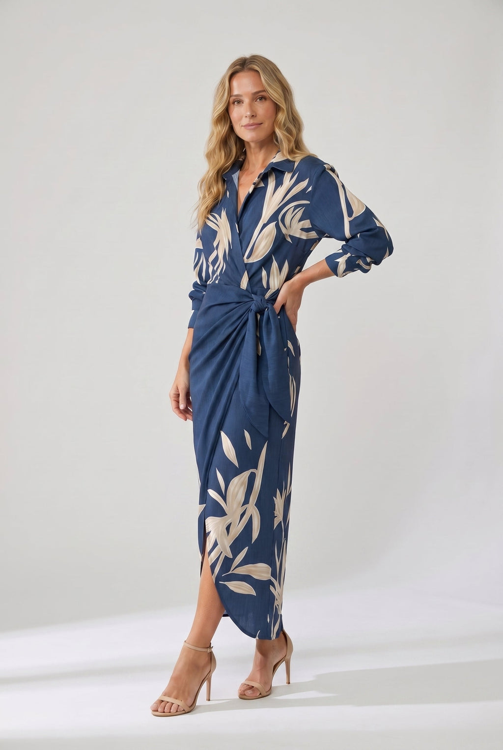 Shana | Printed Wrap Dress