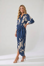 Shana | Printed Wrap Dress