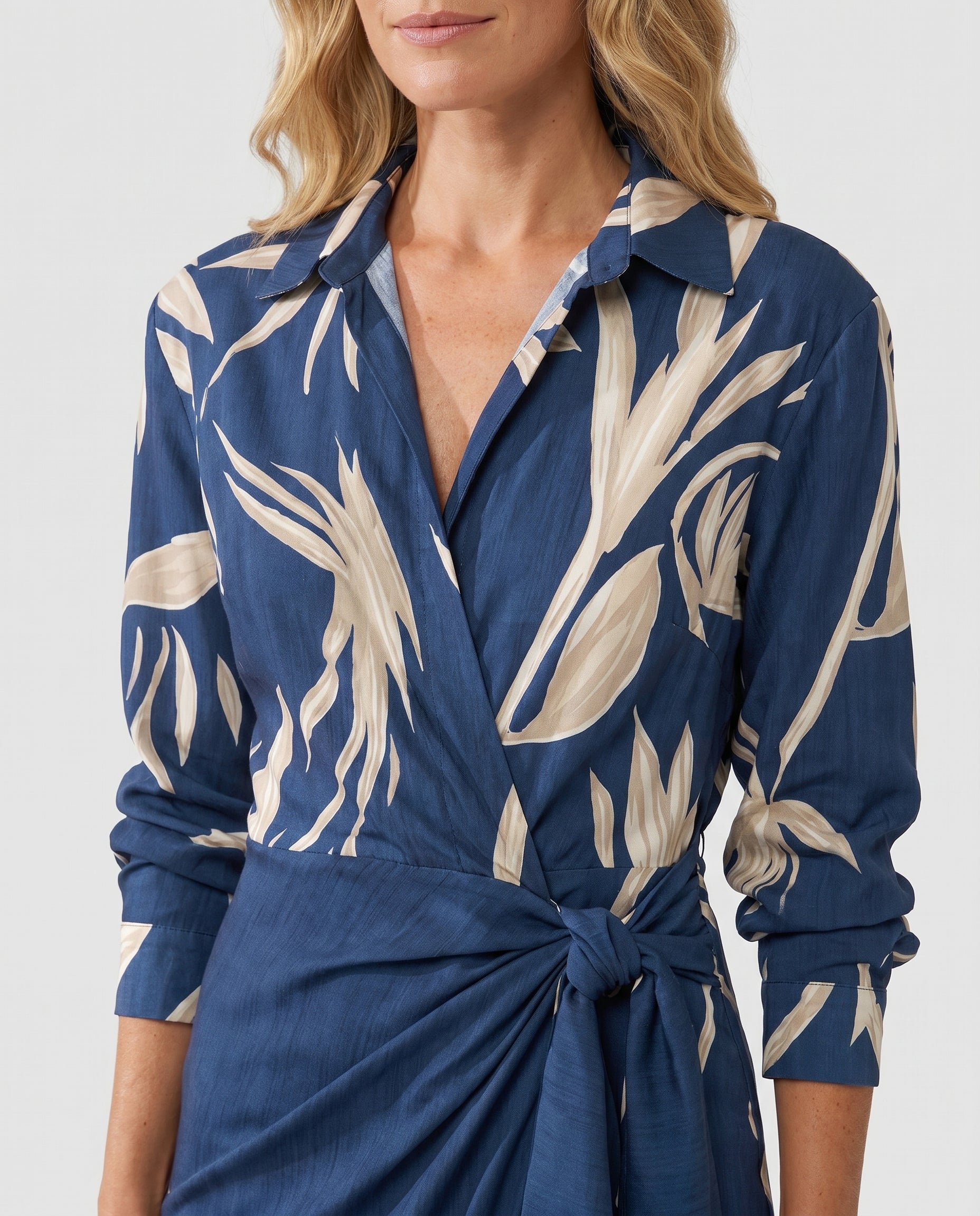 Shana | Printed Wrap Dress