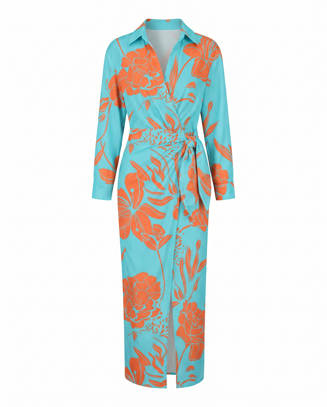 Shana | Printed Wrap Dress