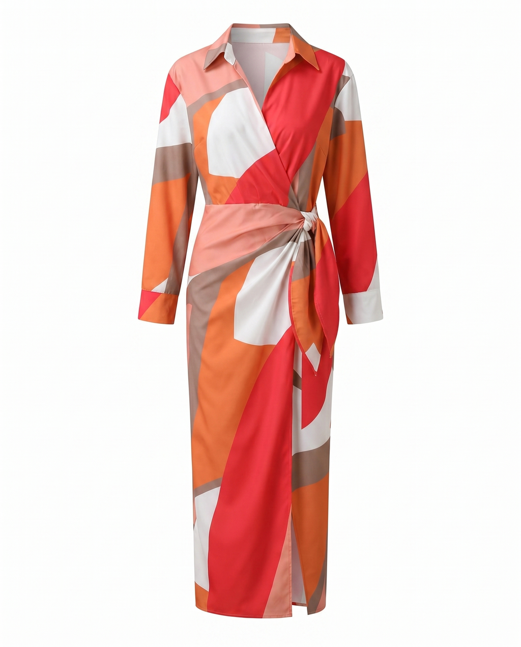 Shana | Printed Wrap Dress
