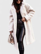 Madison | Women's Jacket Oversized Long Teddy Fleece Winter Coat