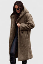 Madison | Women's Jacket Oversized Long Teddy Fleece Winter Coat
