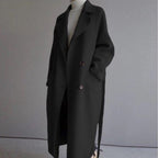 Layla | Women's Long Double-Breasted Cashmere Blend Coat