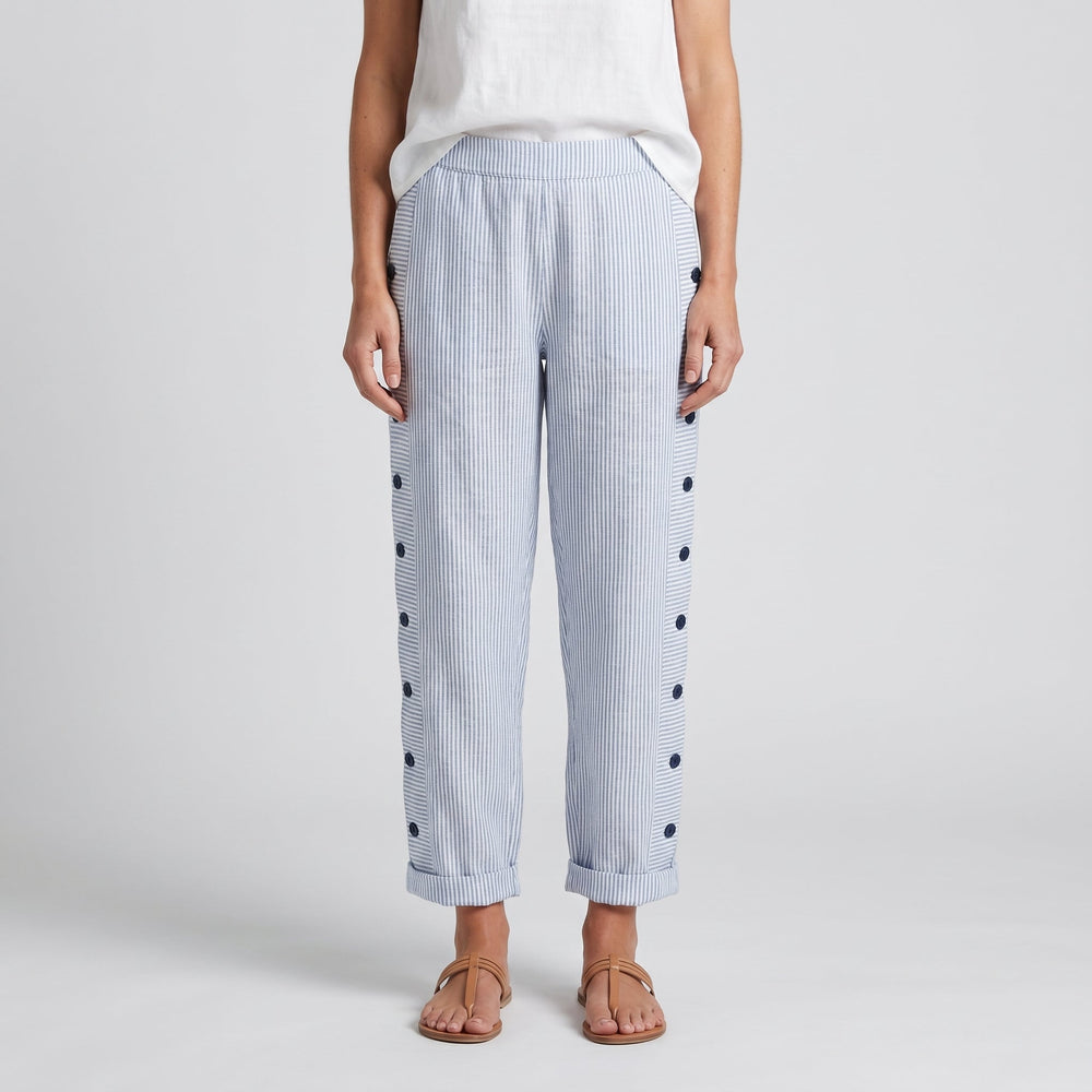 Elle | Striped Trousers