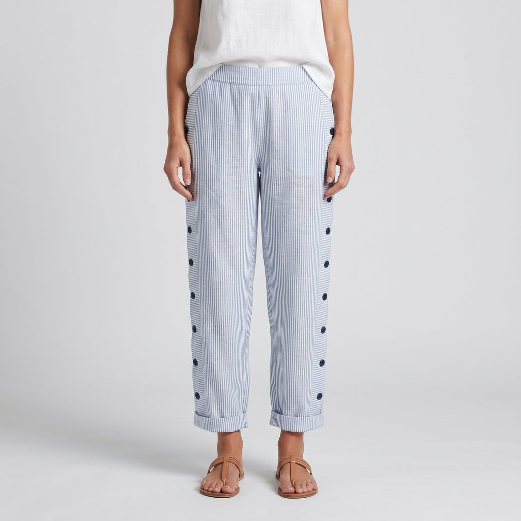 Elle | Striped Trousers