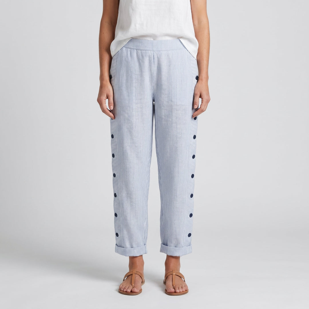 Elle | Striped Trousers