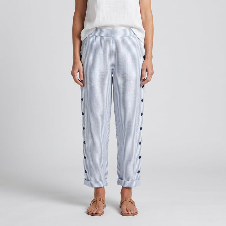Elle | Striped Trousers