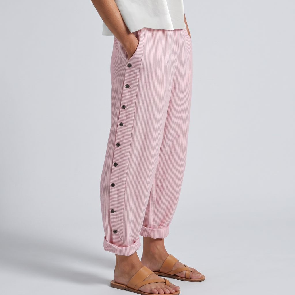 Elle | Striped Trousers
