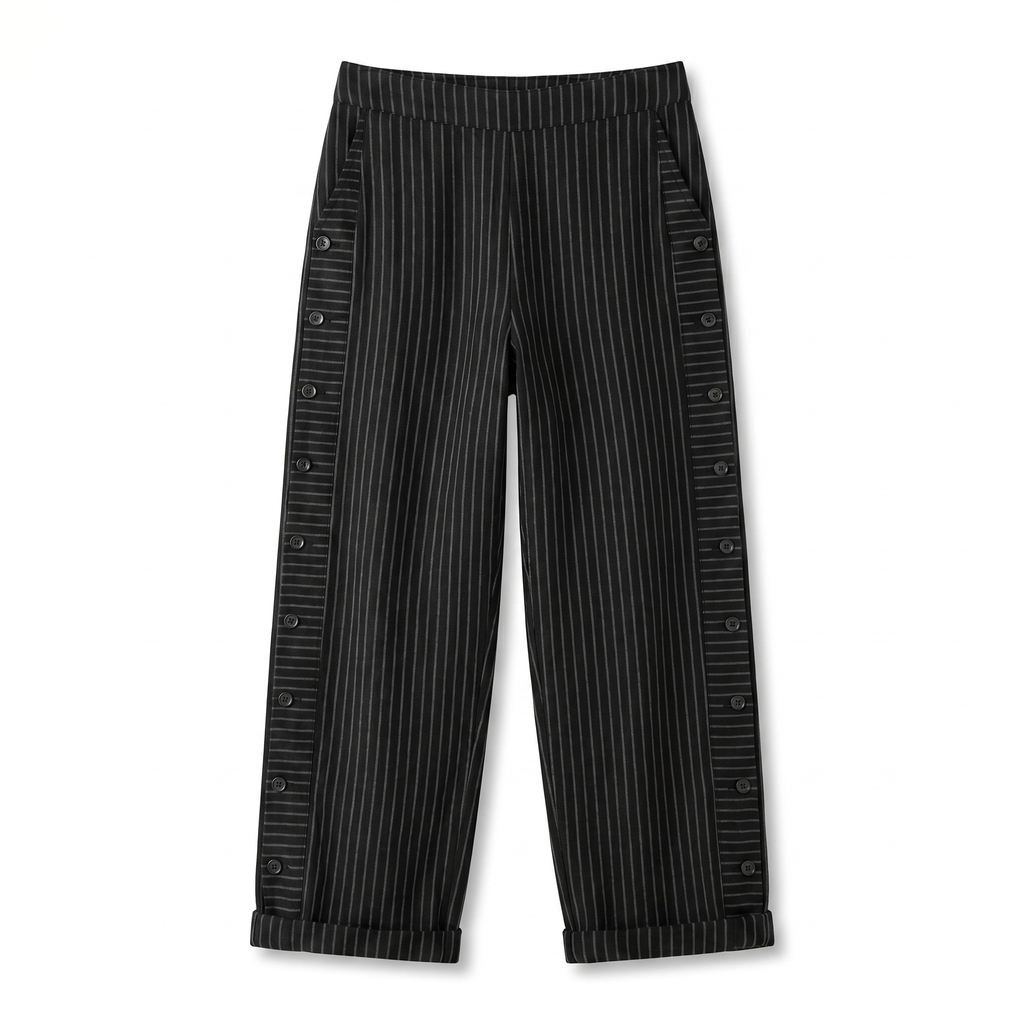 Elle | Striped Trousers