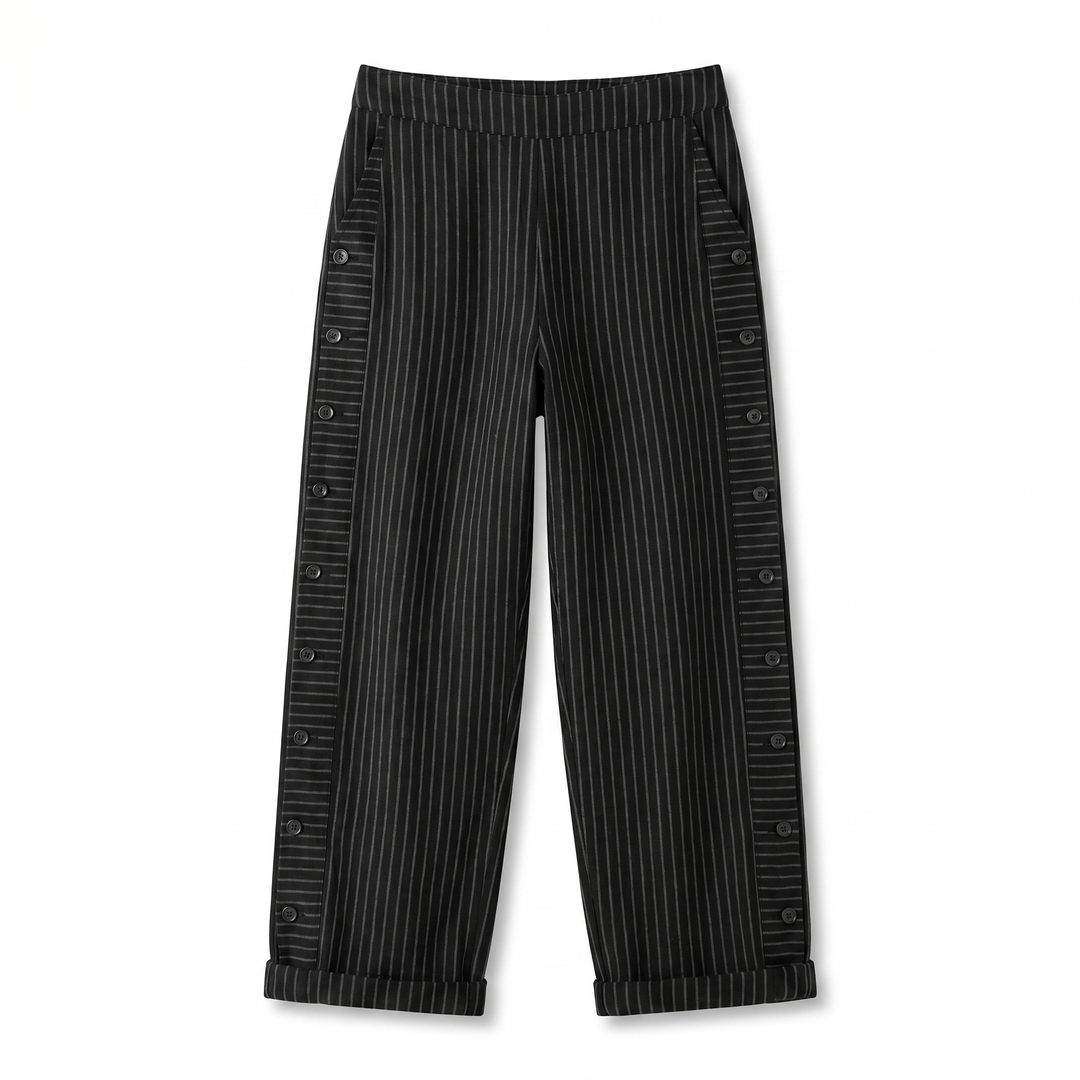 Elle | Striped Trousers