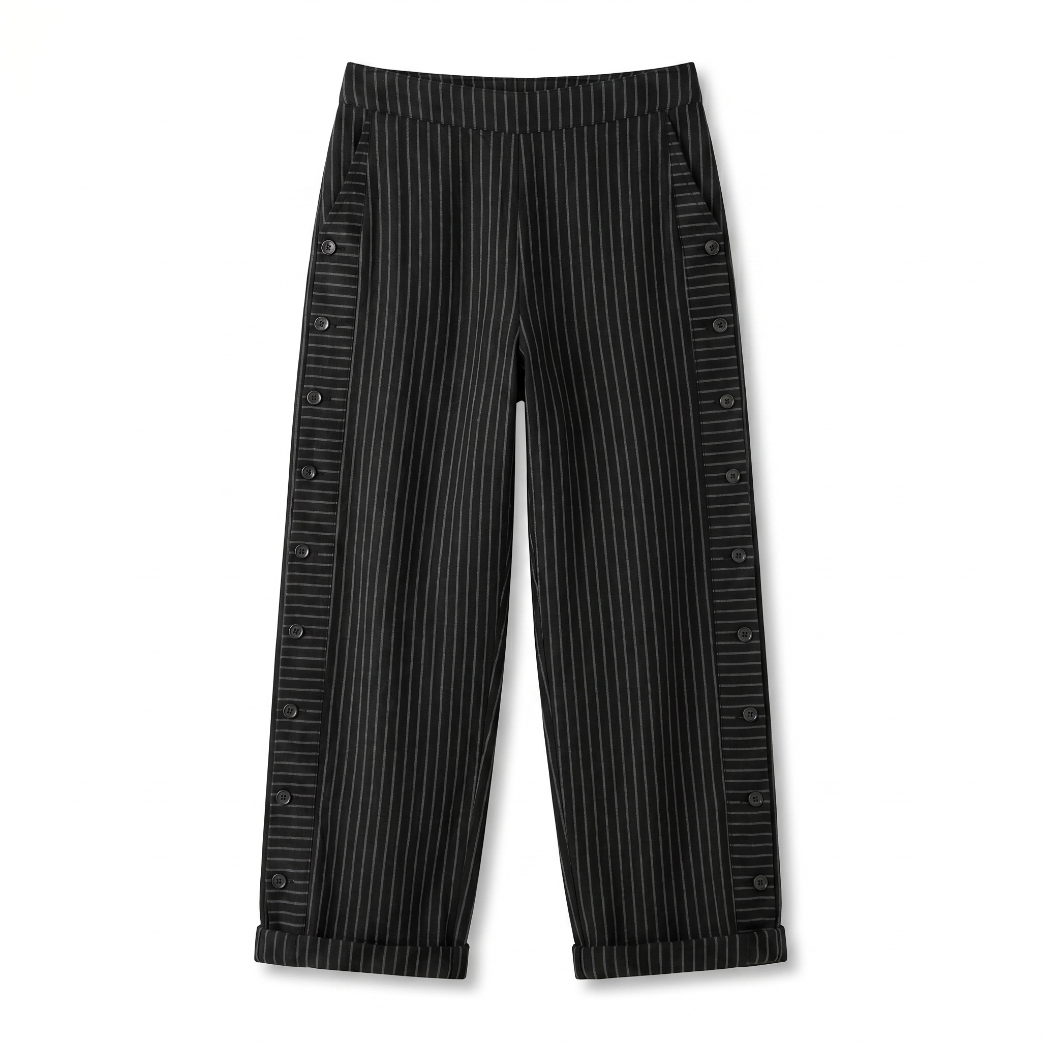 Elle | Striped Trousers