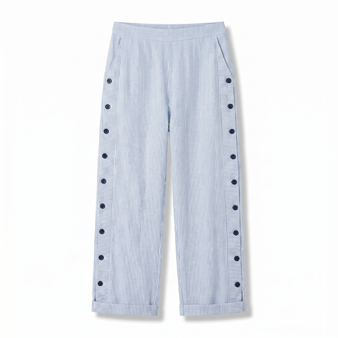 Elle | Striped Trousers