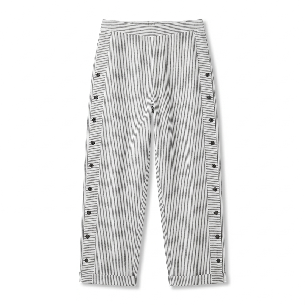 Elle | Striped Trousers