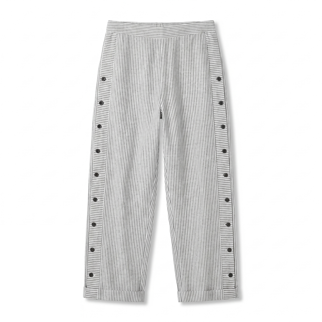 Elle | Striped Trousers