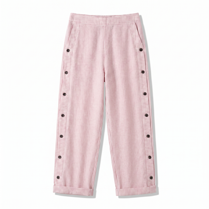 Elle | Striped Trousers